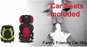 free car baby seats rental
